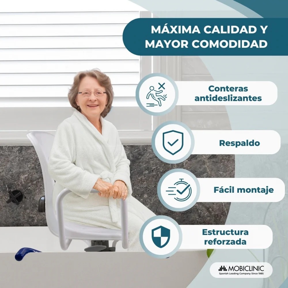 SILLA DE BAÑO GIRATORIA - Imagen 3