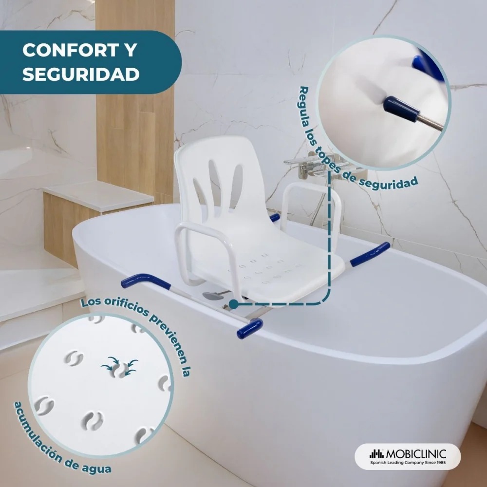 SILLA DE BAÑO GIRATORIA - Imagen 4